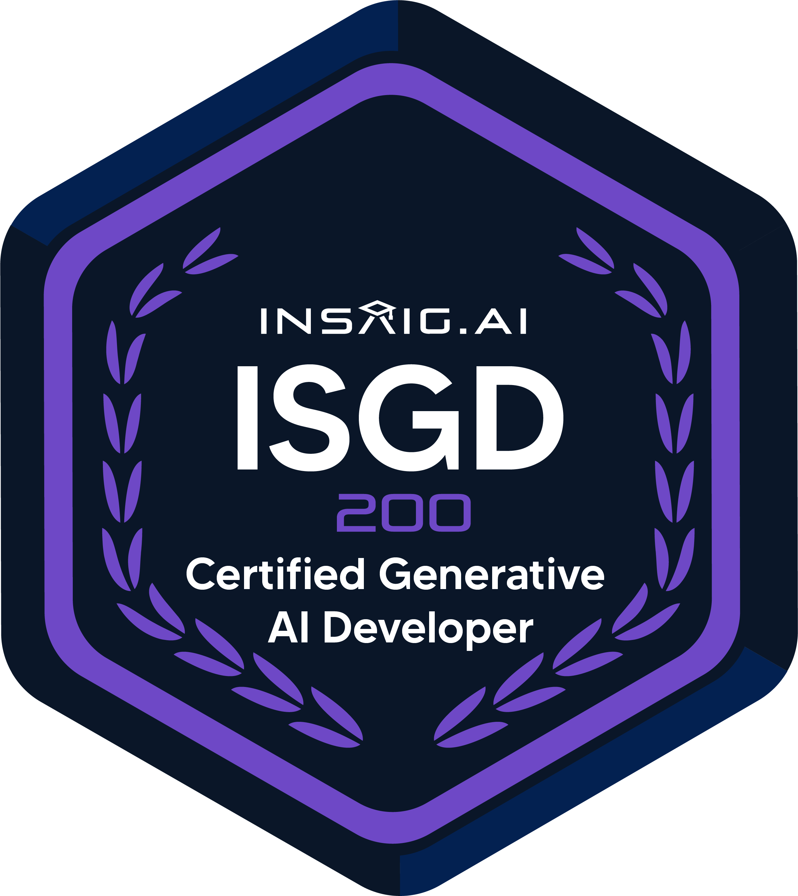 Certified Generative AI Developer – Professional